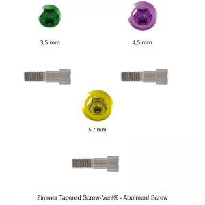 Nt-trading Zimmer Tapered Screw-Vent® - Abutment Screw-0