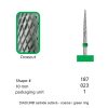 DIADUR® Carbide Cutters - Green Ring - Shape 187-0