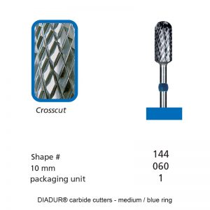 DIADUR® carbide cutters - Blue ring - Shape 144-0