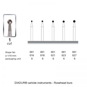 DIADUR® carbide instruments - 1 - Shape 001-3186