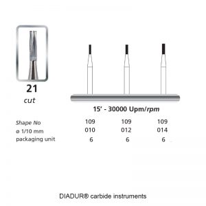 DIADUR® carbide instruments - 21 - Shape 109-0