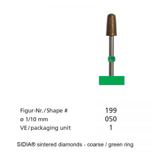 SIDIA® sintered diamonds - Turbo - Shape 199-0