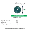 Flexible diamond discs - Rapido-cut shape 324-0