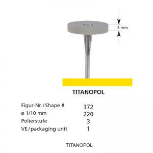 TITANOPOL - Superfine - shape 372-0