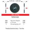 Flexible diamond discs - Toto-flex-0