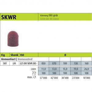 Jota SKWR - UM - 100packs (Abrasive cups and mandrels)-0